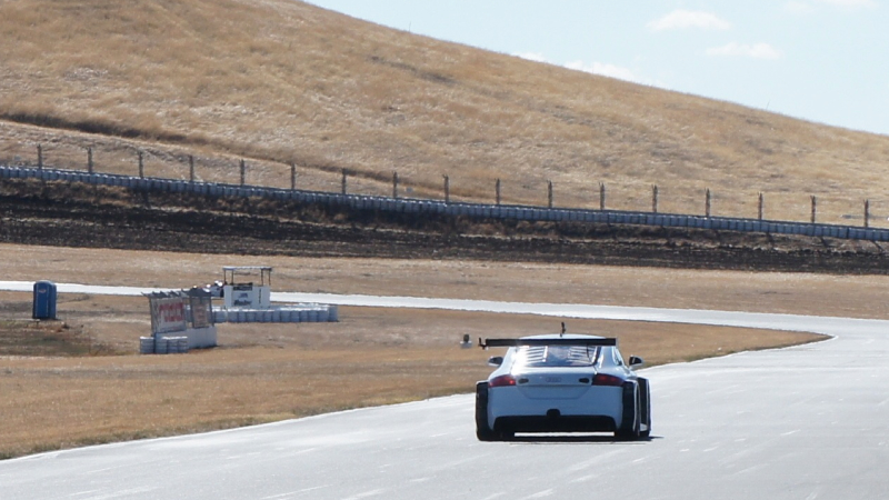 Illustration for article titled This Is Audi's Insane Front-Wheel Drive TT-RS Racecar
